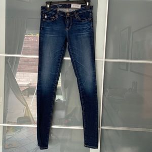 AG - Super Skinny Blue Jeans - Size 25